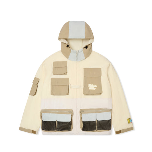 10 Pocket Tech Jacket [Cream]