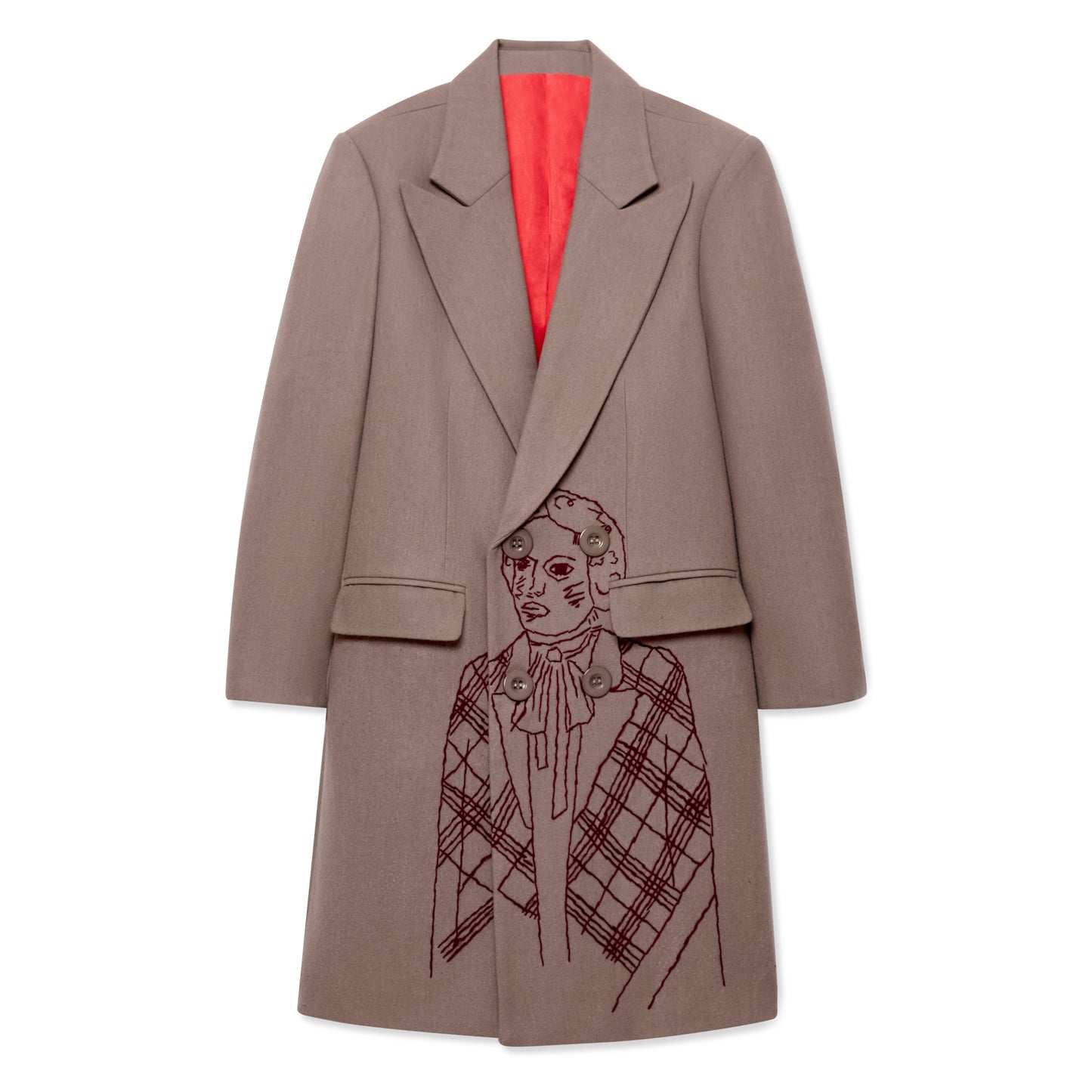 Sketch Topcoat [Red]