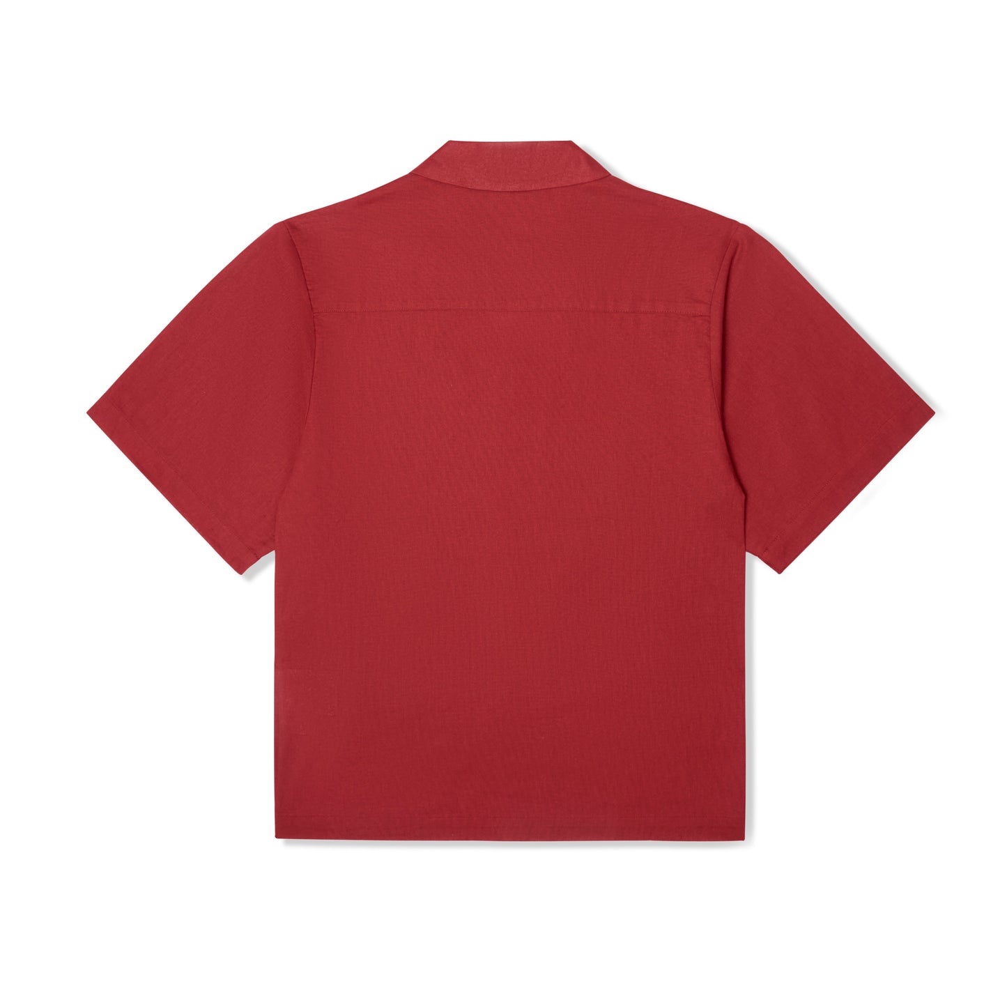 Hand Stitched Woman Shirt [Deep Red]