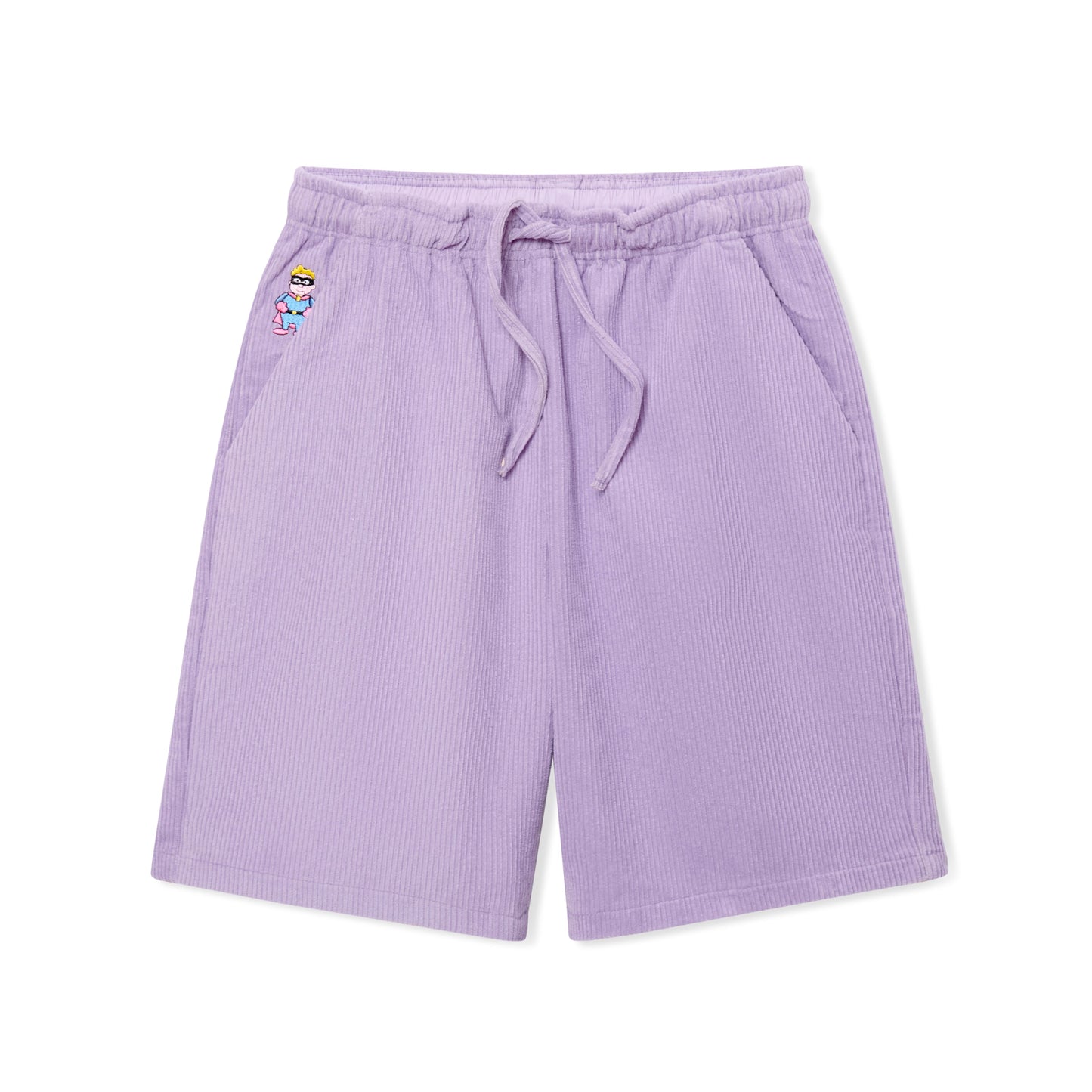 Corduroy Suit Shorts [Purple]