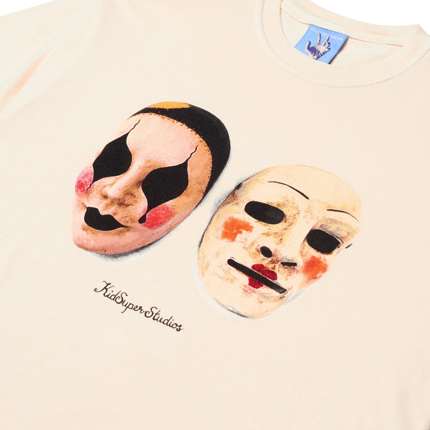 Masks Tee [Cream]