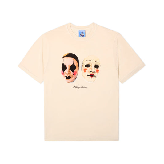 Masks Tee [Cream]