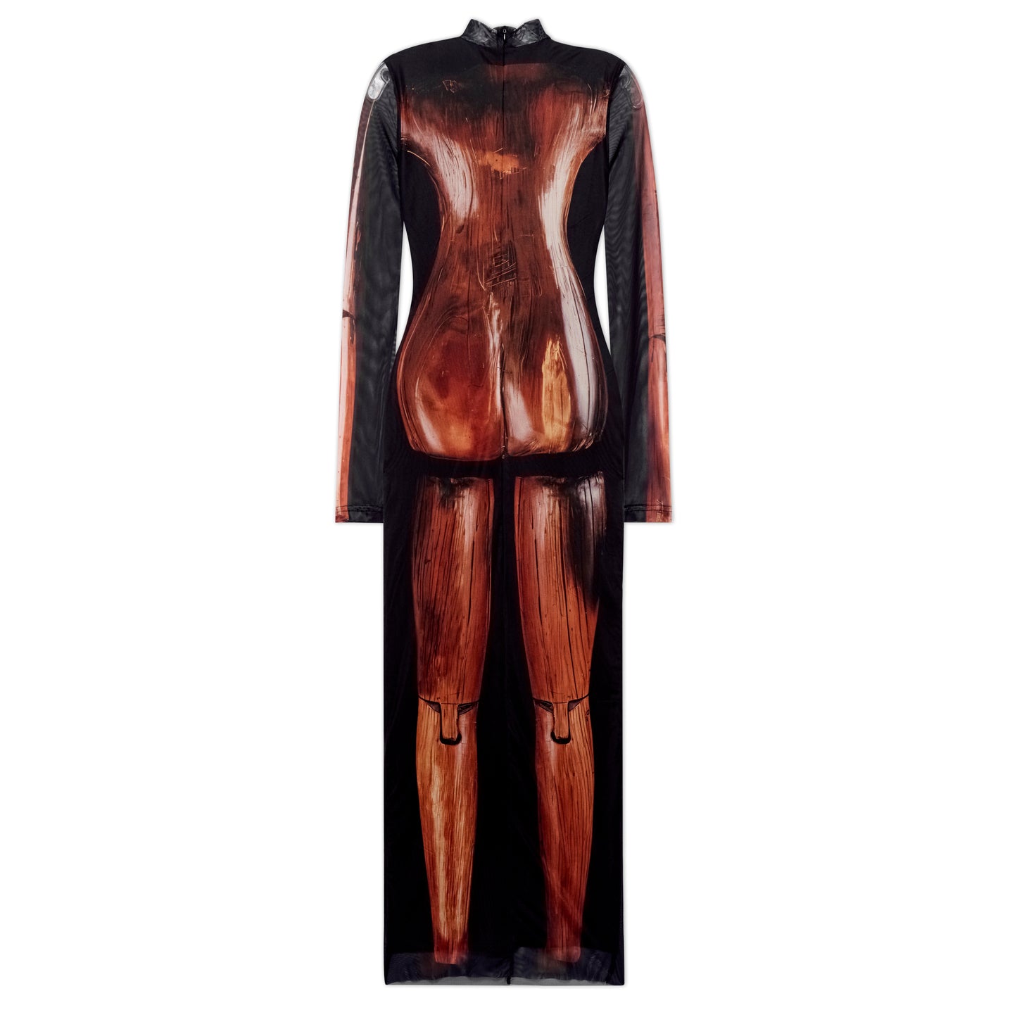 Woman Mannequin Mesh Slip Dress