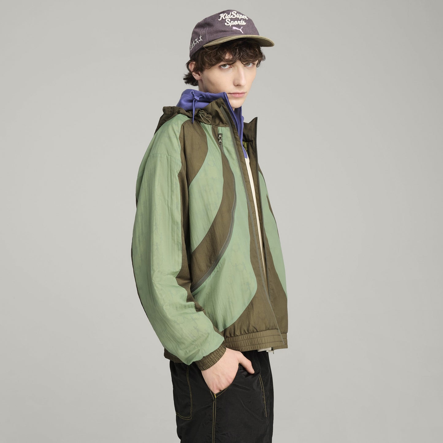 PUMA X KIDSUPER BB CAP [Dark Coal]