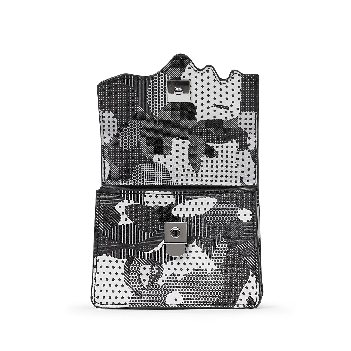 Mini Kissing Bag [Black /White]