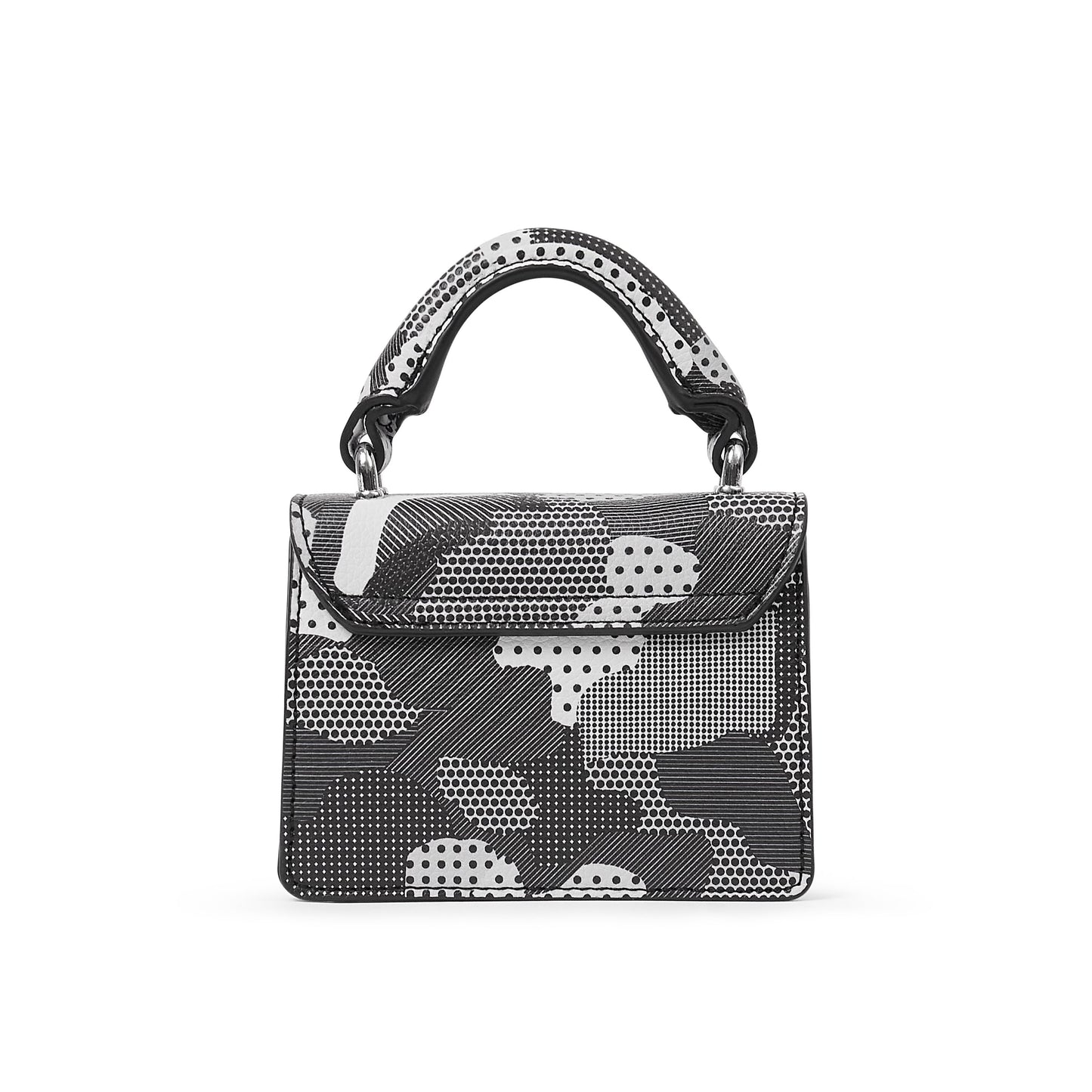 Mini Kissing Bag [Black /White]