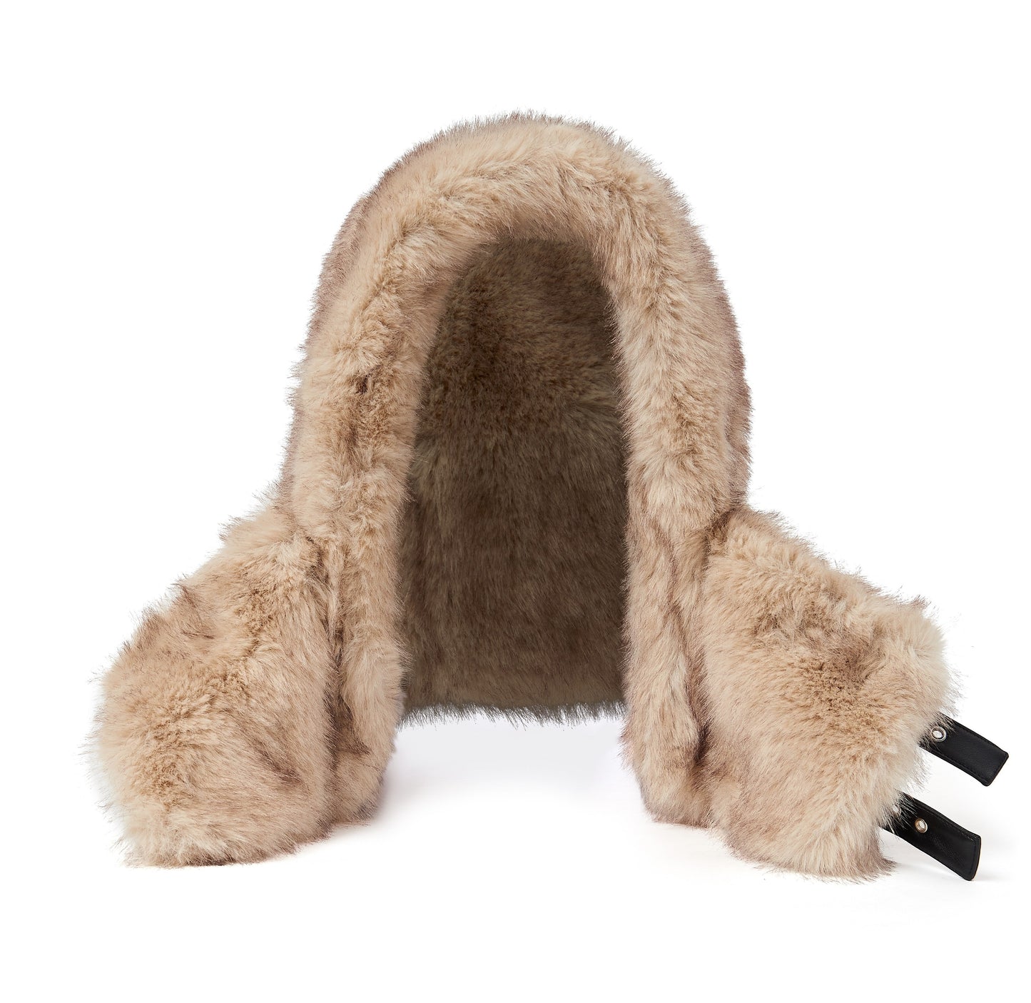 Faux Fur Hat [Light Brown]