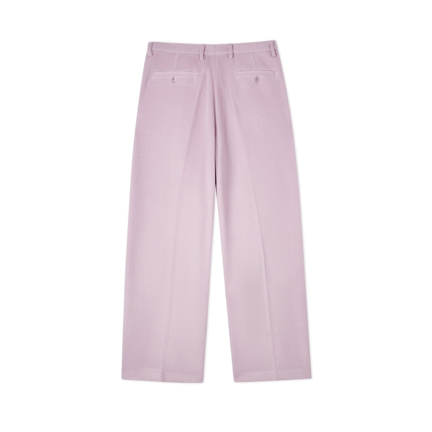 Wool Wide Leg Trouser [Lavender]
