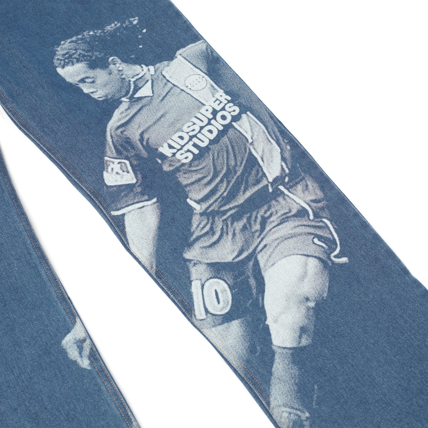 Ronaldinho x KidSuper Denim Jeans [Blue]