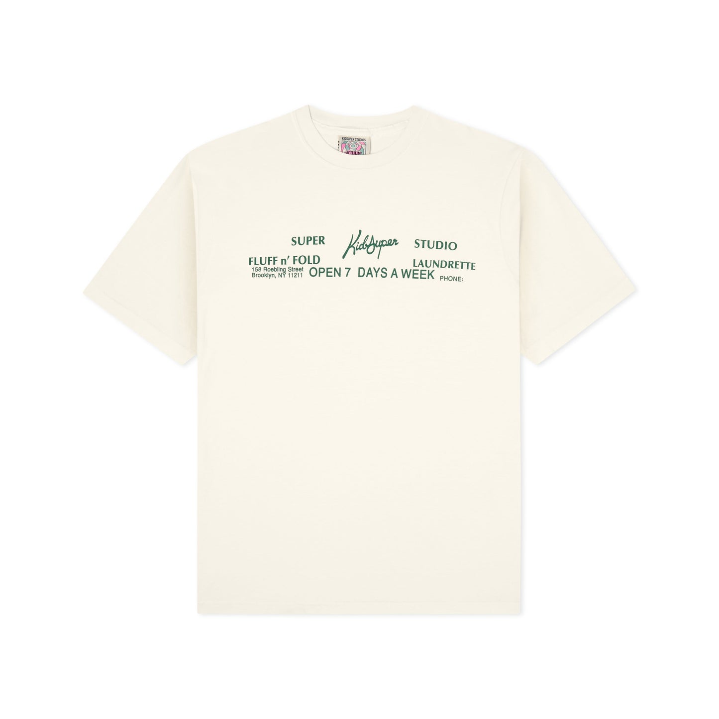 KidSuper Laundromat Tee [Cream]