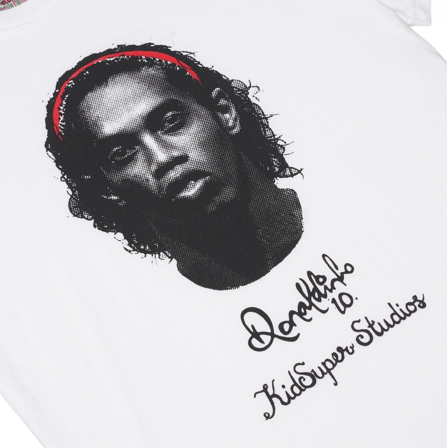 Ronaldinho x KidSuper Portrait Tee [White]