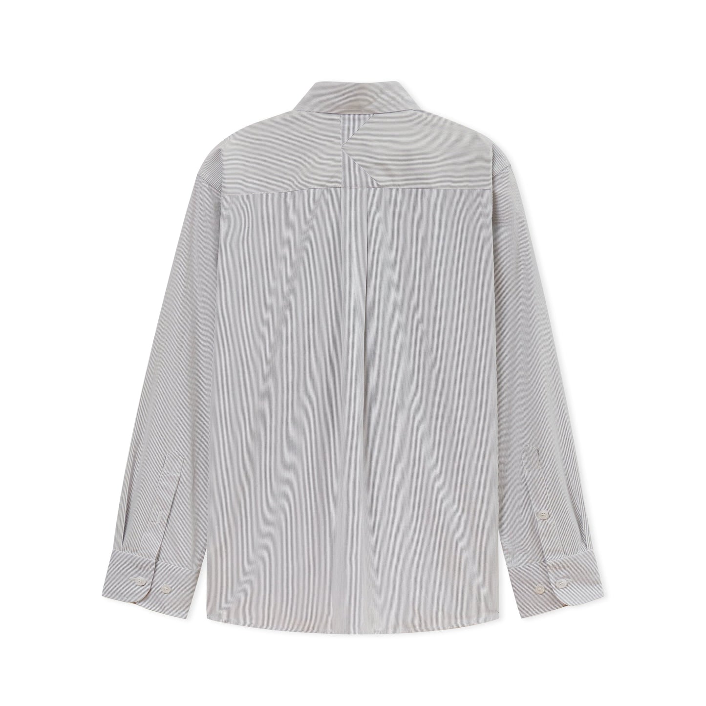 Face Stripe Button Up [Blue Stripe]