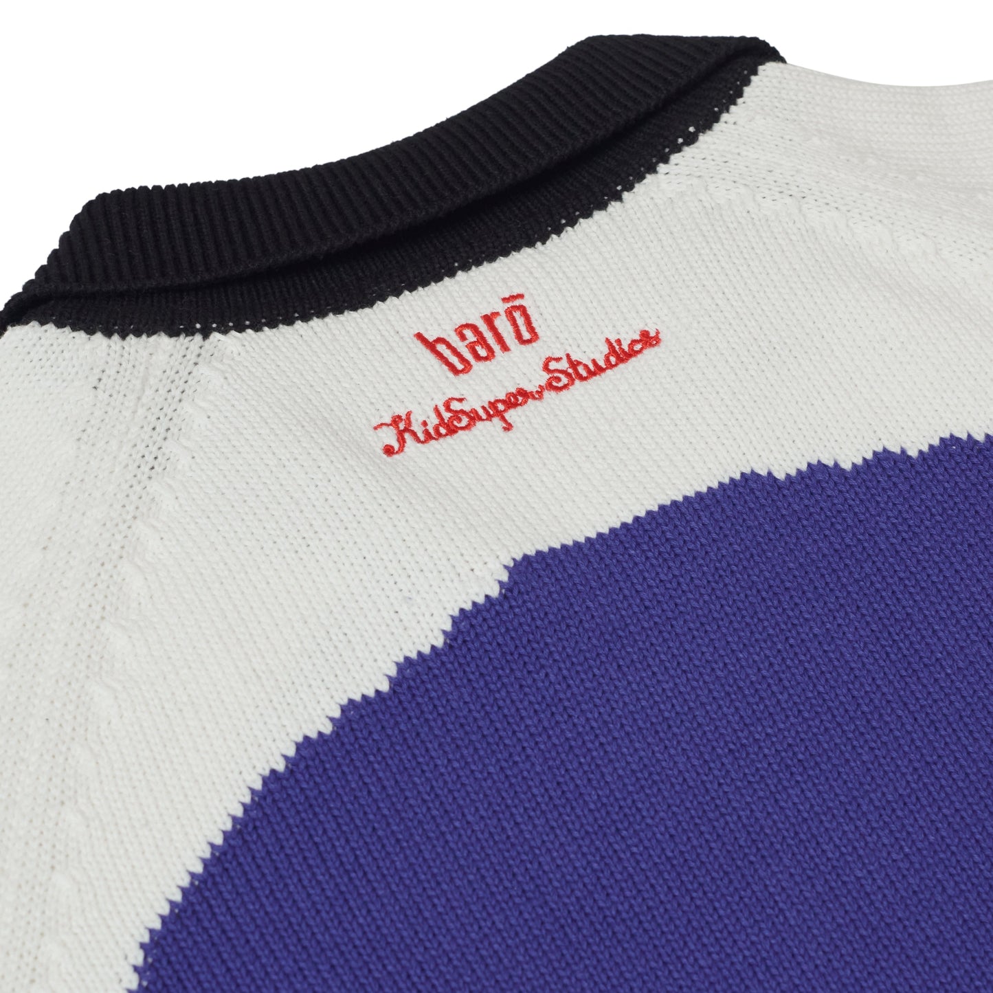 Bero X KidSuper Knit Zip Warm-up Jacket