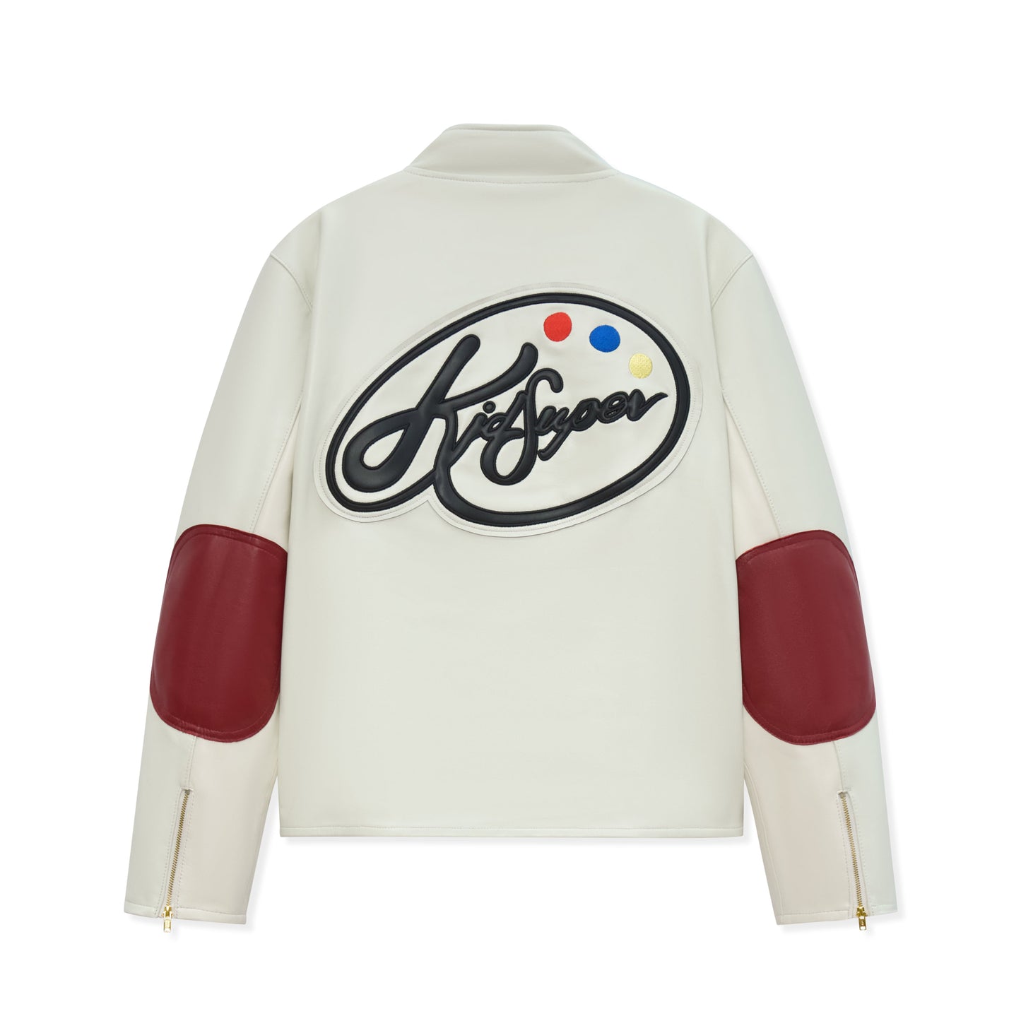 KidSuper Paint Palette Moto Jacket [Cream]