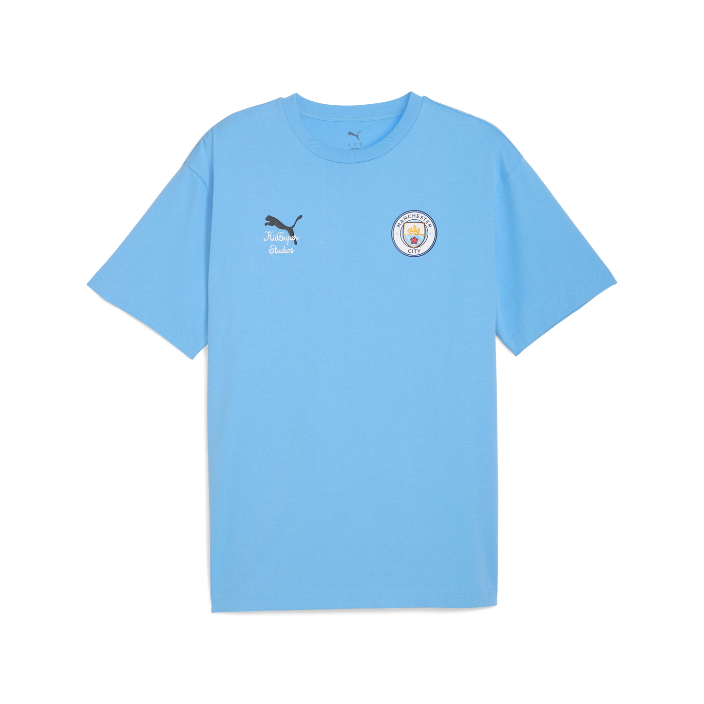 Man City FC TEE Team [Light Blue/Puma Black]