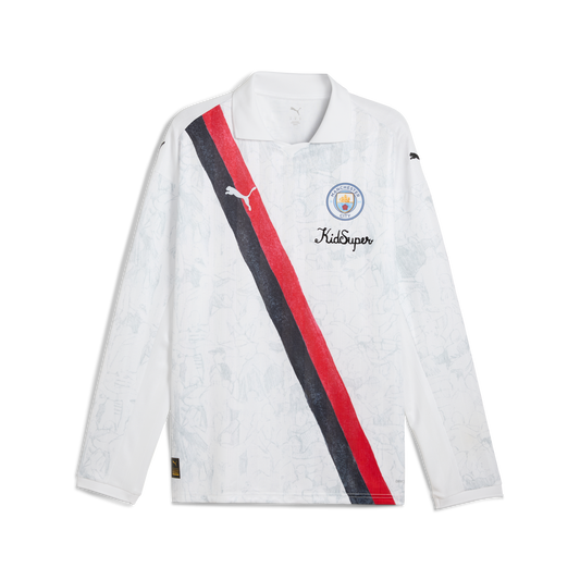 Man City FC LS RETRO SHIRT [puma white/puma black]