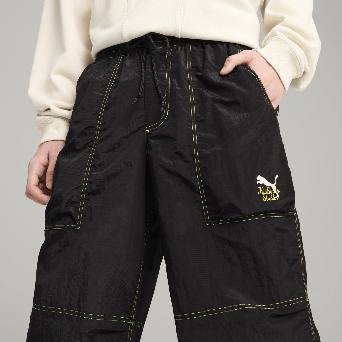 PUMA X KIDSUPER PANTS [Puma Black]