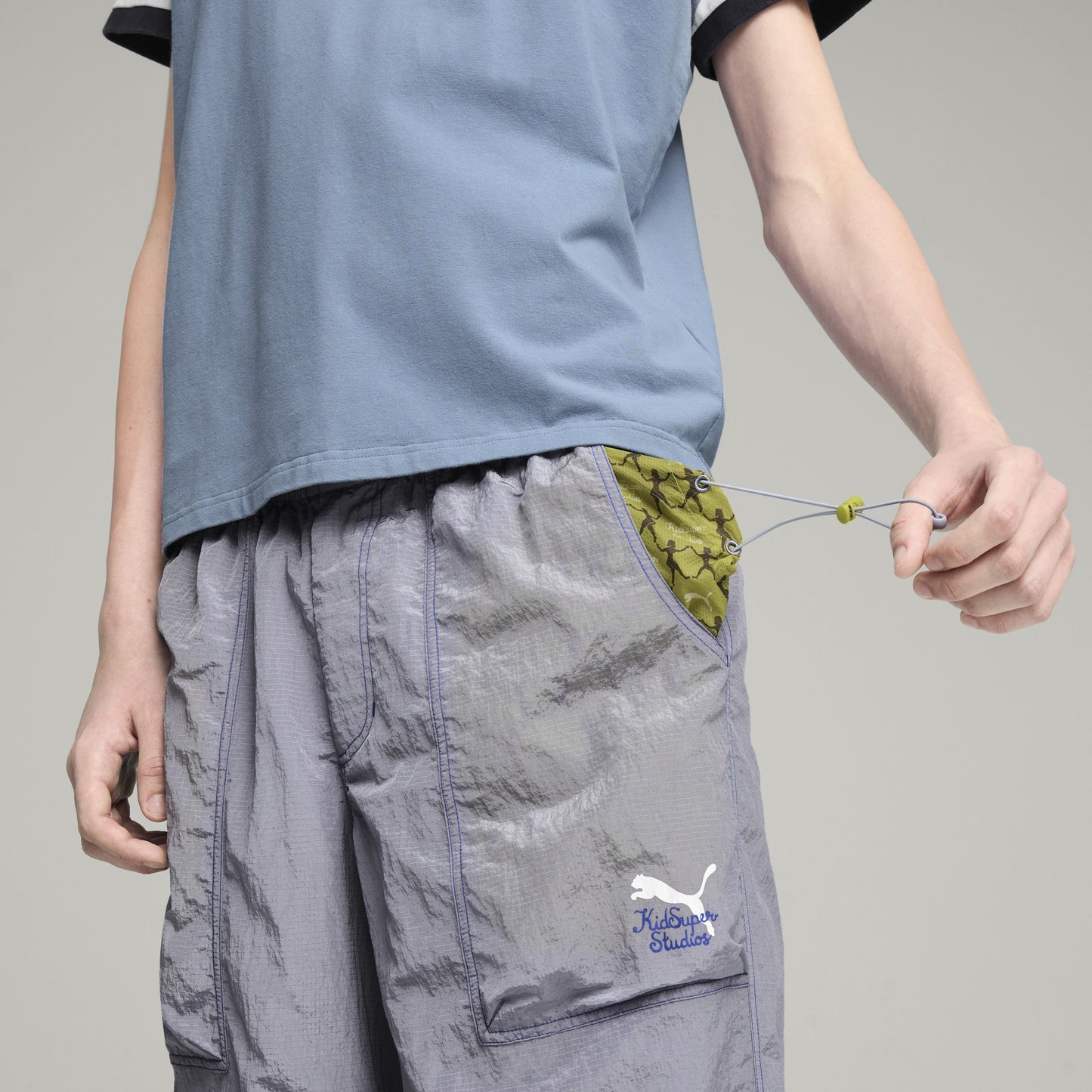 PUMA X KIDSUPER PANTS [Gray Fog]