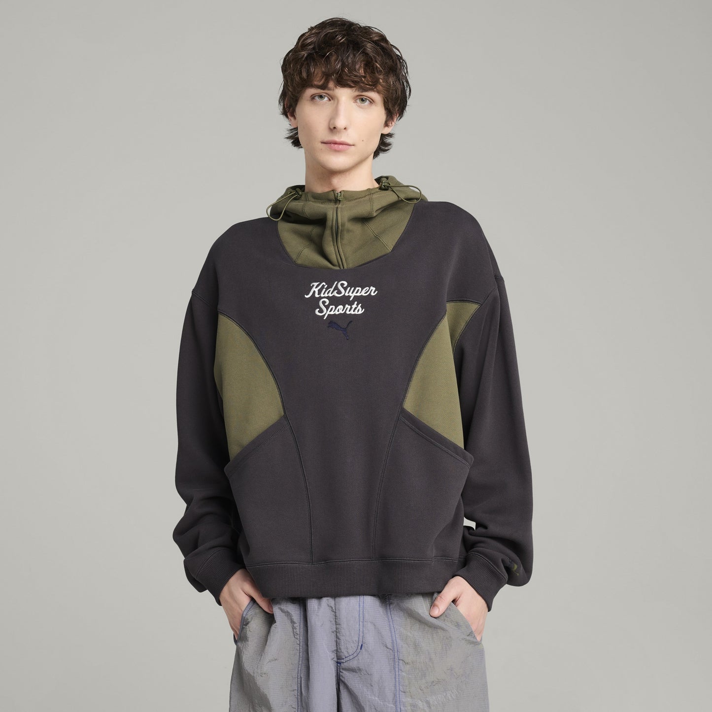 PUMA X KIDSUPER PROGRESSIVE HOODIE [Dark Coal]