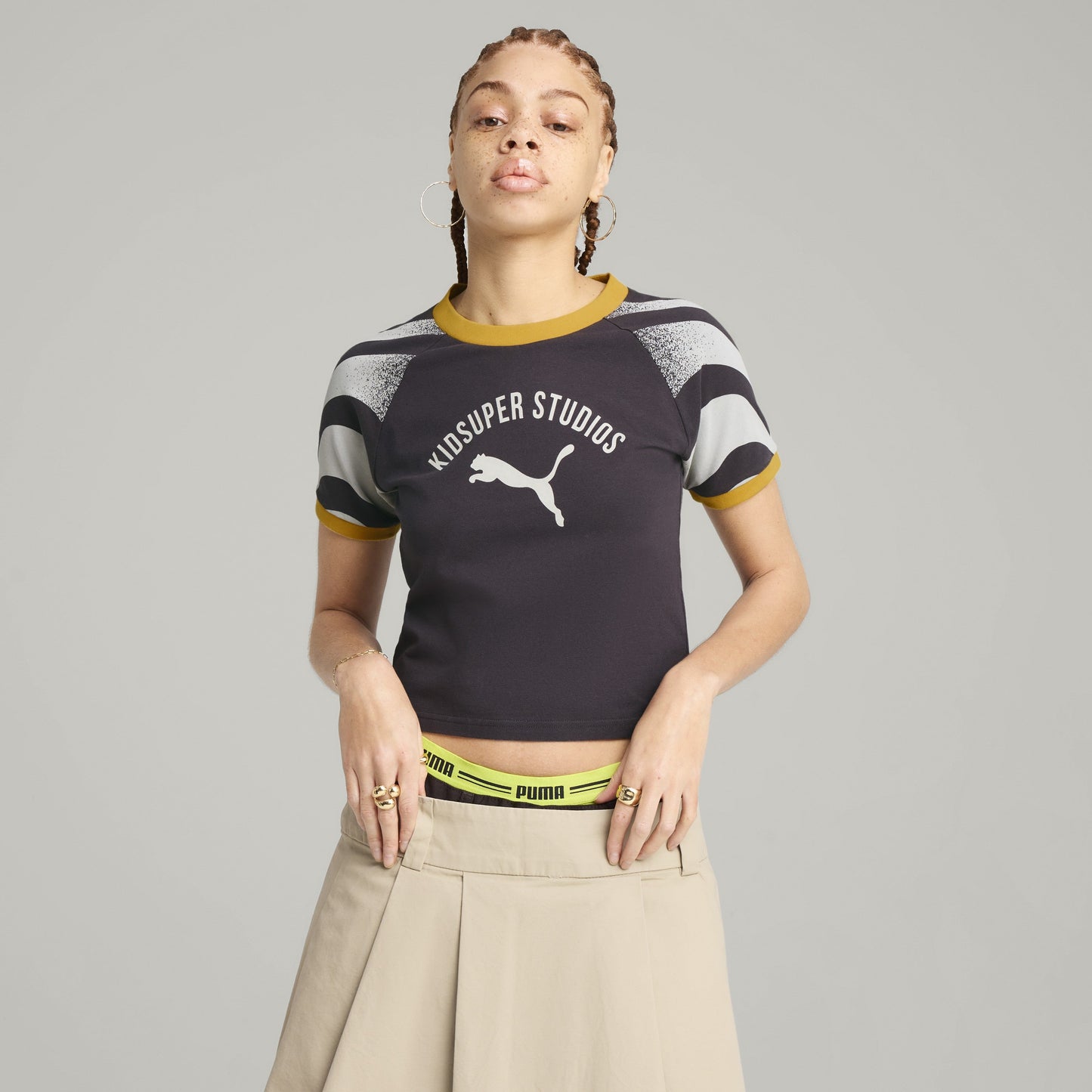 PUMA X KIDSUPER BABY TEE [Dark Coal]