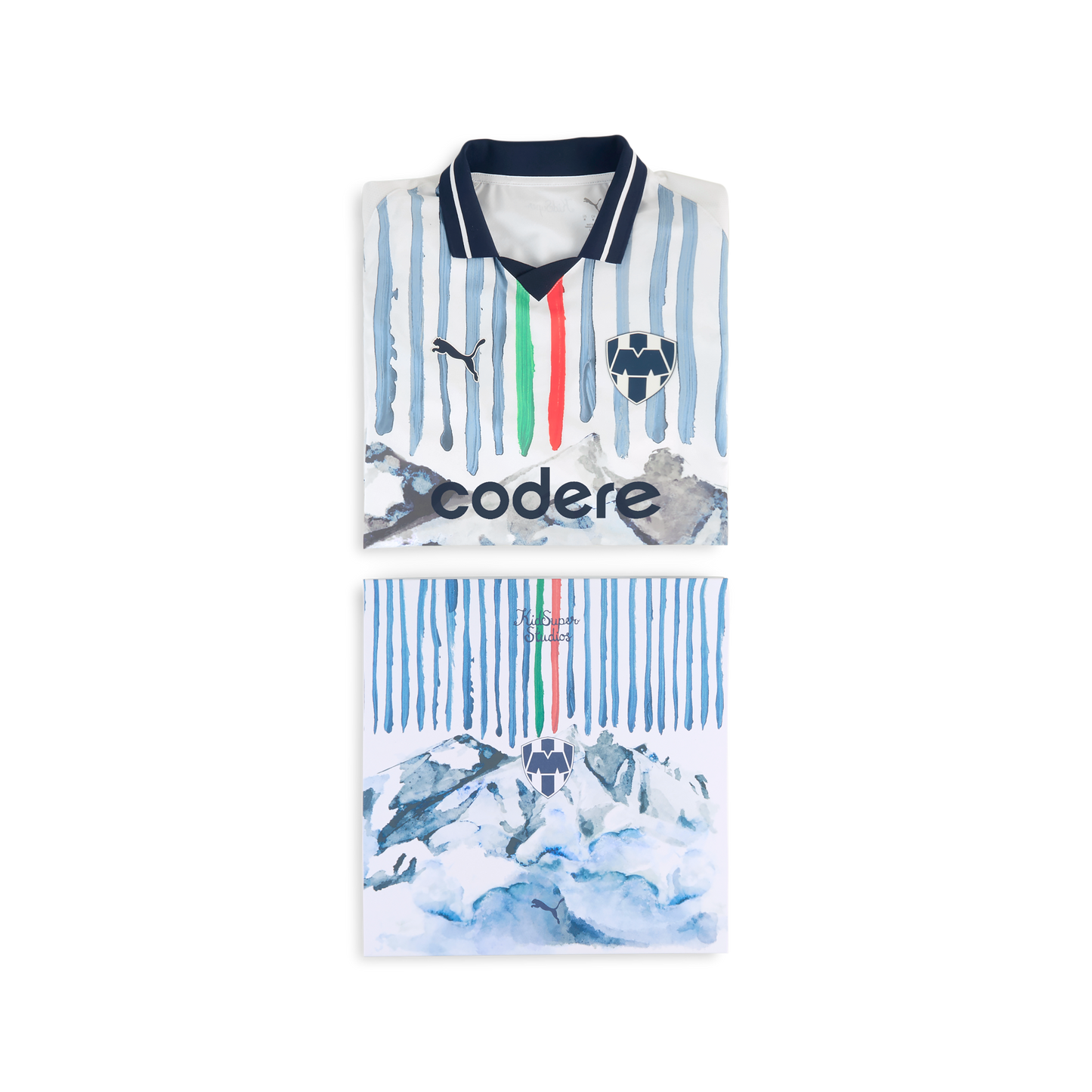 C.F. Monterrey Jersey Authentic [box][PUMA White/Deep Navy]
