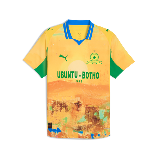 Mamelodi Sundowns F.C JERSEY AUTHENTIC [box][Pelé Yellow/Fast Green]