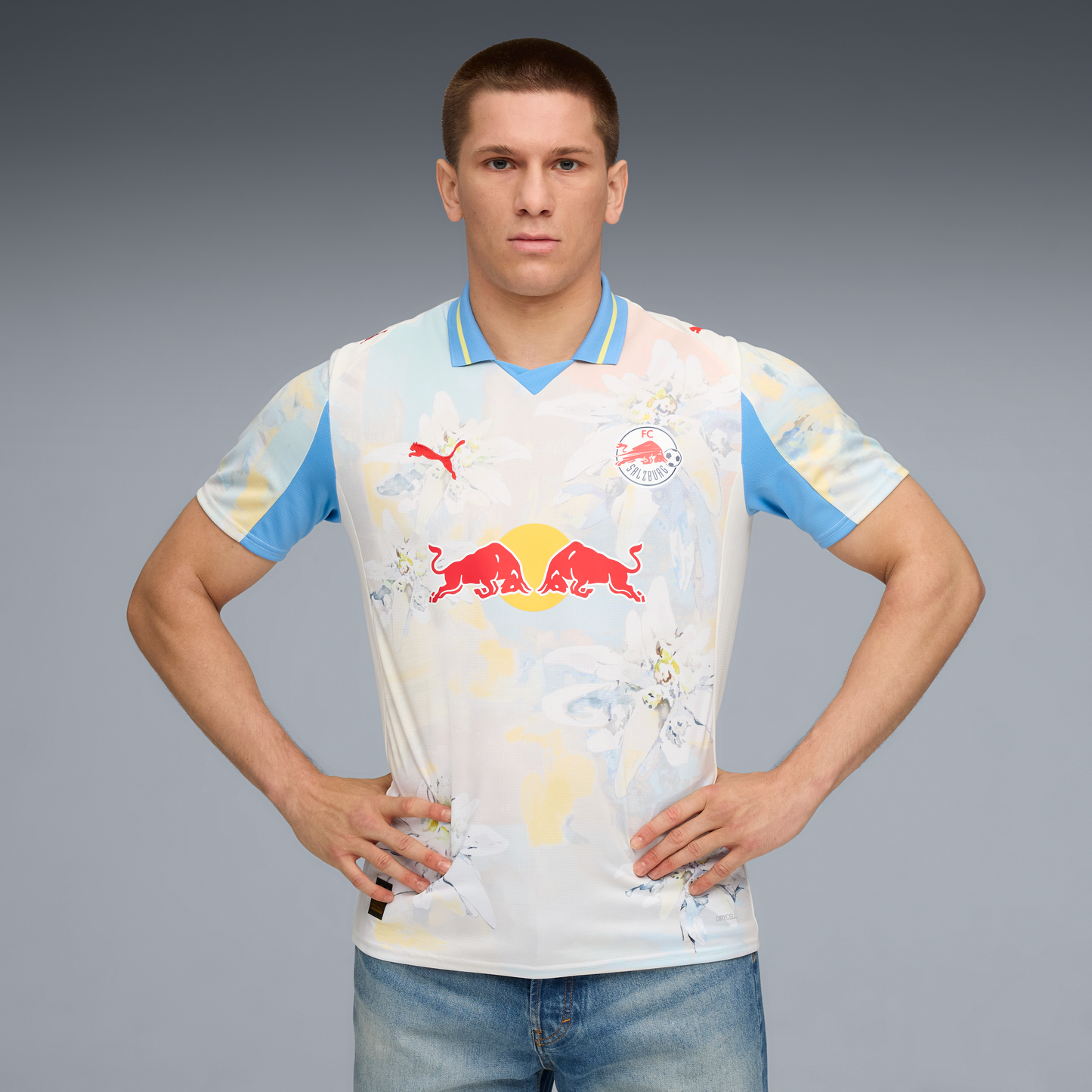 FC Red Bull Salzburg JERSEY REPLICA [Frosted Ivory/PUMA Red]