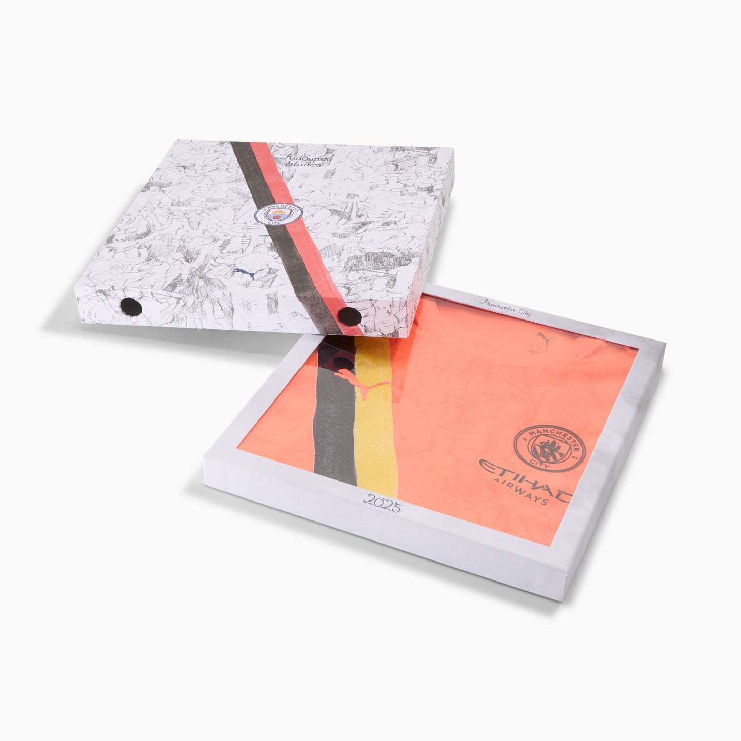 Man City FC Jersey Authentic [box] [Neon Sun/PUMA Black]