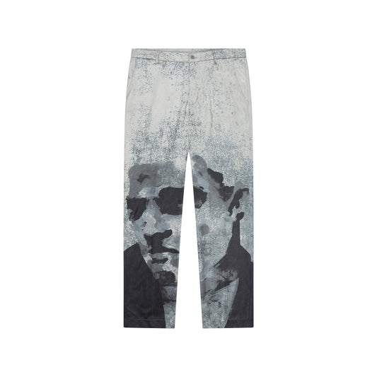 Suede Portrait Suit Pant [Black]