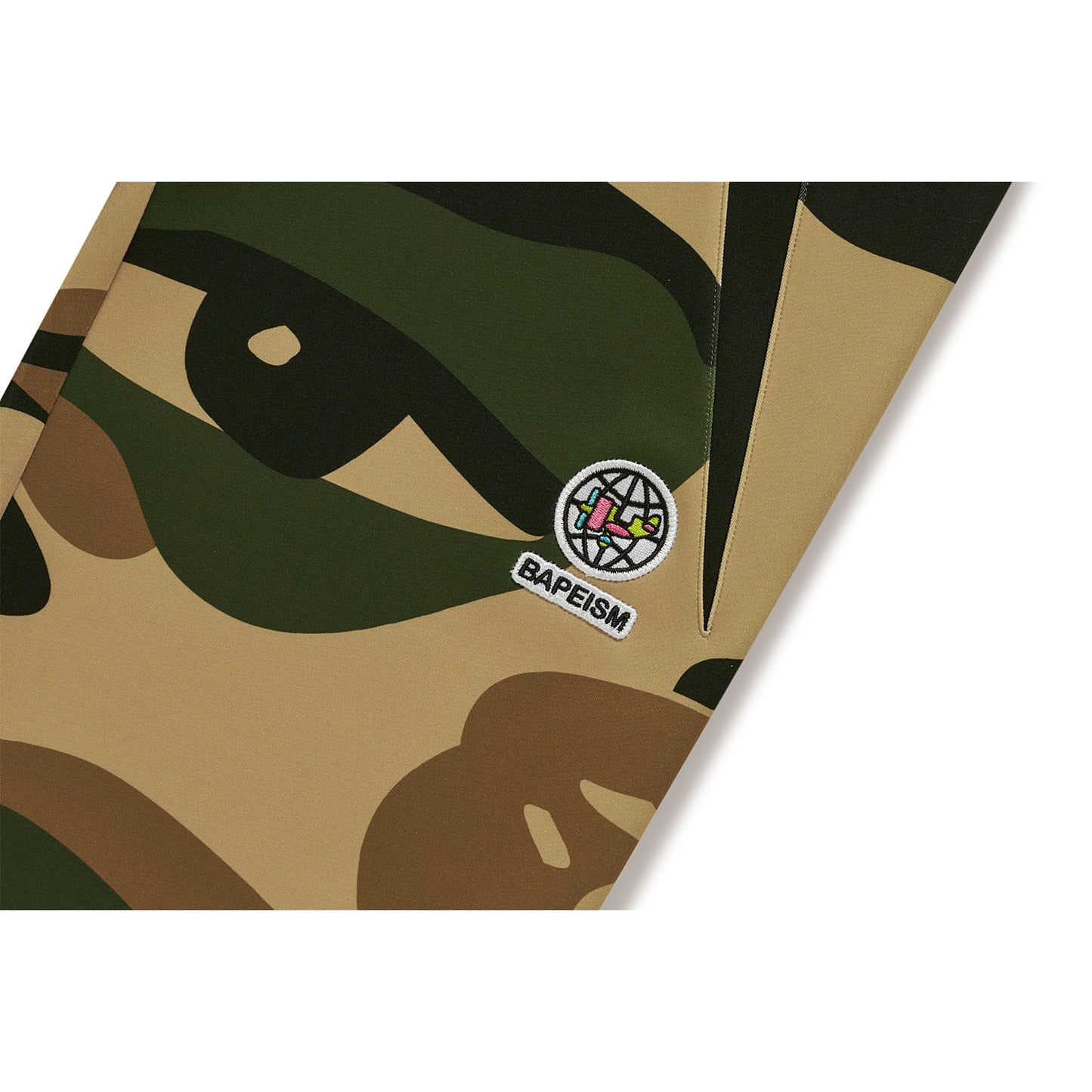 BAPE X KIDSUPER PATCHWORK TRACKPANTS [GREEN]