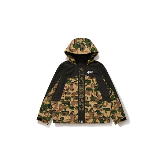 BAPE X KIDSUPER CAMO LIGHT SNOWBOARD JACKET [GREEN]