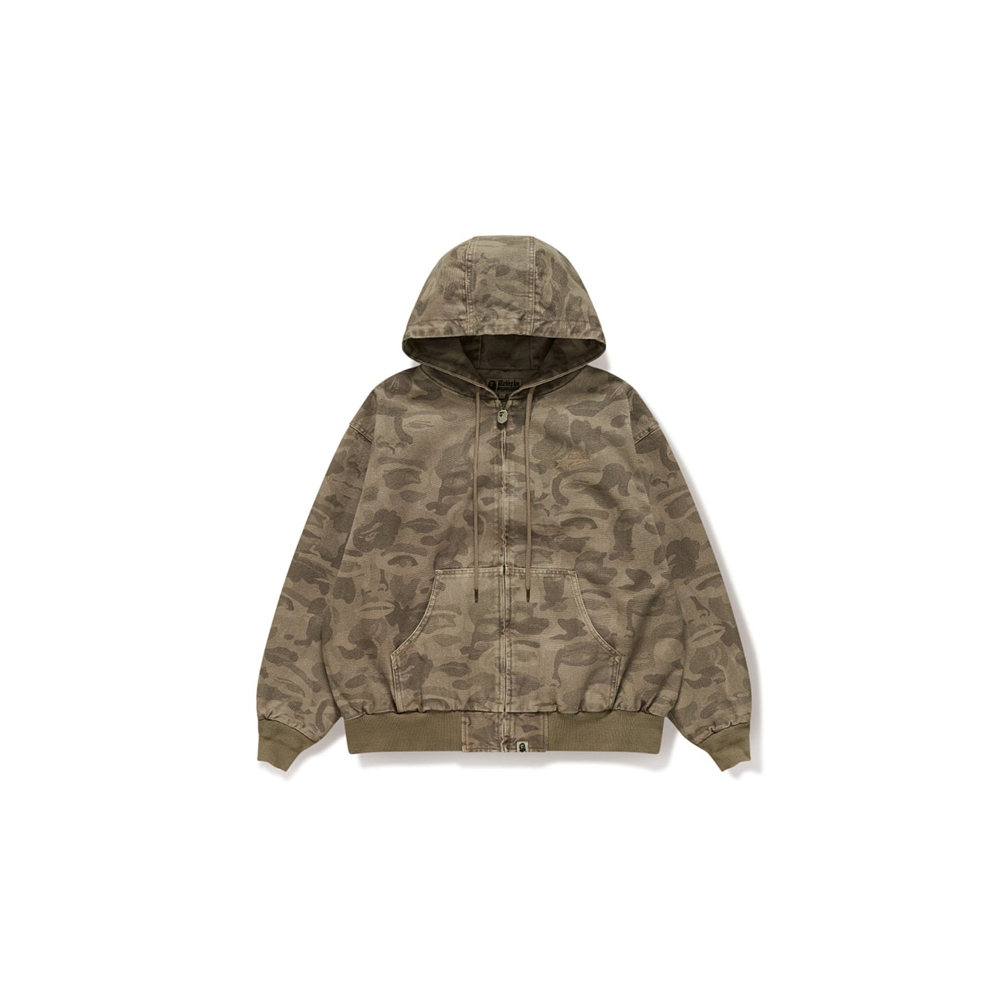 BAPE X KIDSUPER SOLID CAMO JACQUARD JACKET [BEIGE]