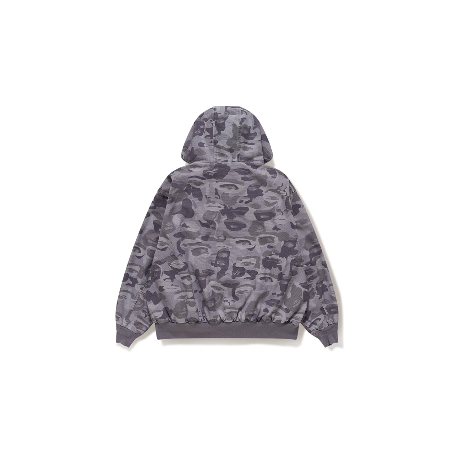 BAPE X KIDSUPER SOLID CAMO JACQUARD JACKET [PURPLE]