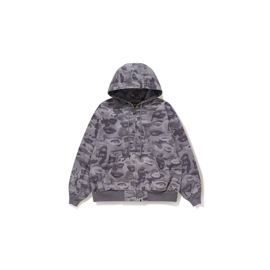 BAPE X KIDSUPER SOLID CAMO JACQUARD JACKET [PURPLE]