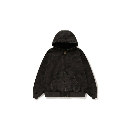 BAPE X KIDSUPER SOLID CAMO JACQUARD JACKET [BLACK]