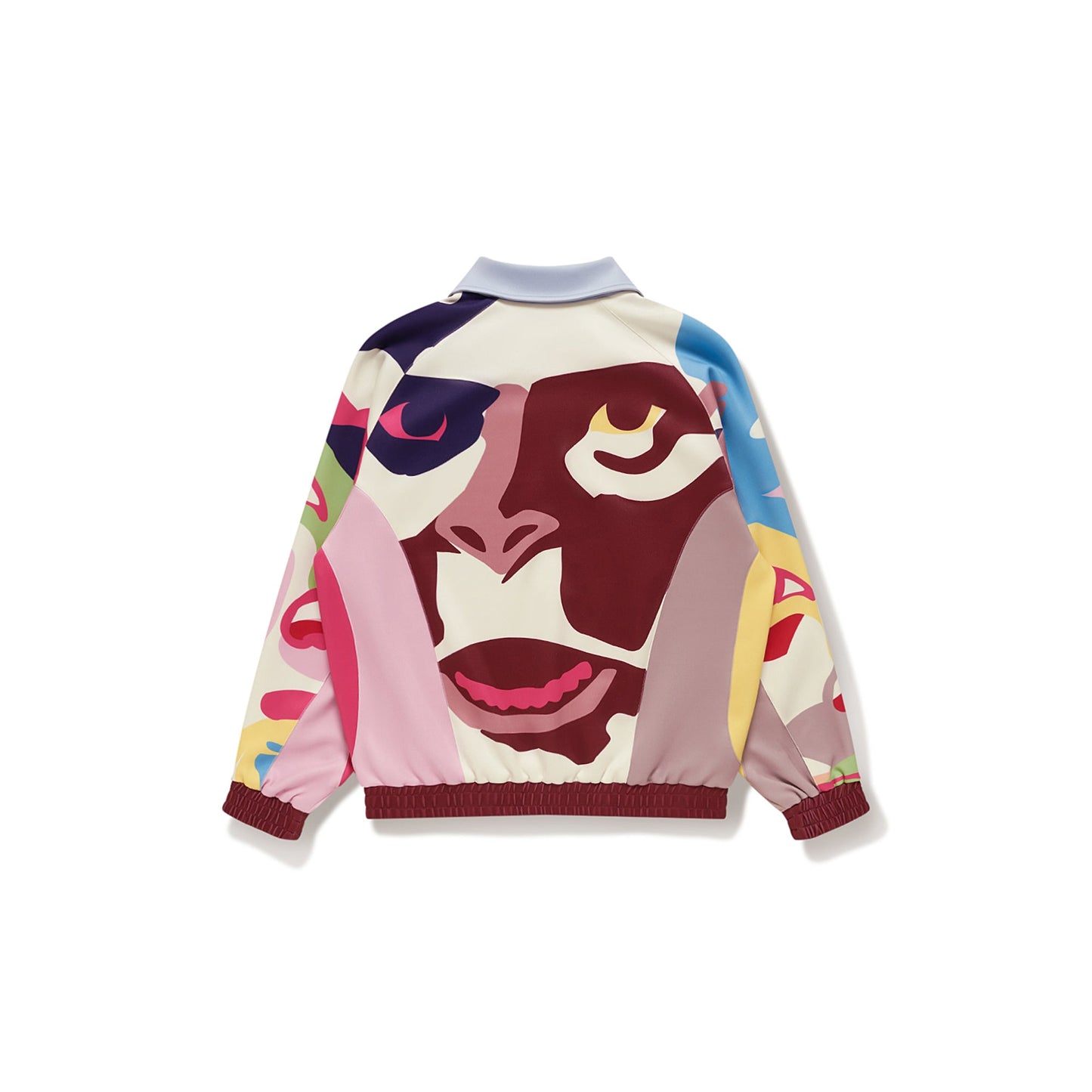 BAPE X KIDSUPER PATCHWORK TRACK JACKET [MULTI]
